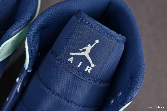 Mint Blue Mid 554725-413 554725-413 Jordan 1 1014